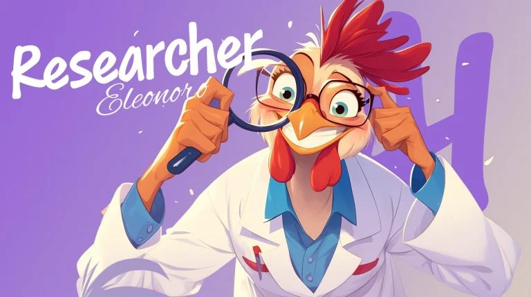 Eleonoro — Ricercatore / illustrazione originale del personaggio