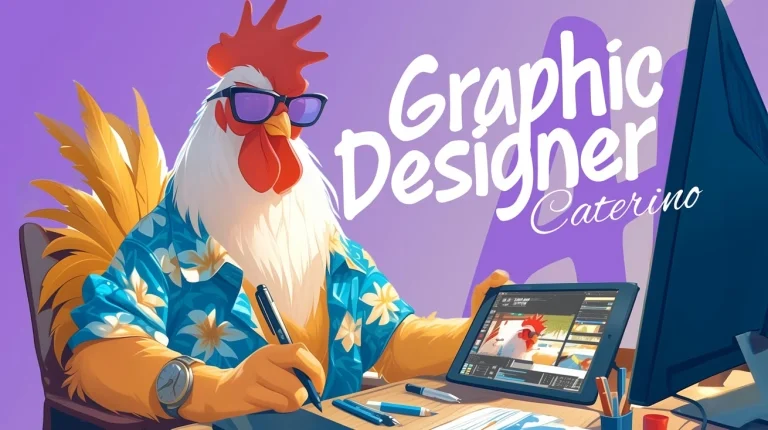 Caterino — Designer / illustrazione originale del personaggio